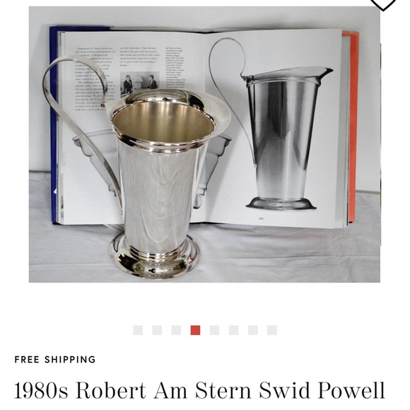 Swid Powell/Robert AM Stern water pitcher - Picture 8 of 11